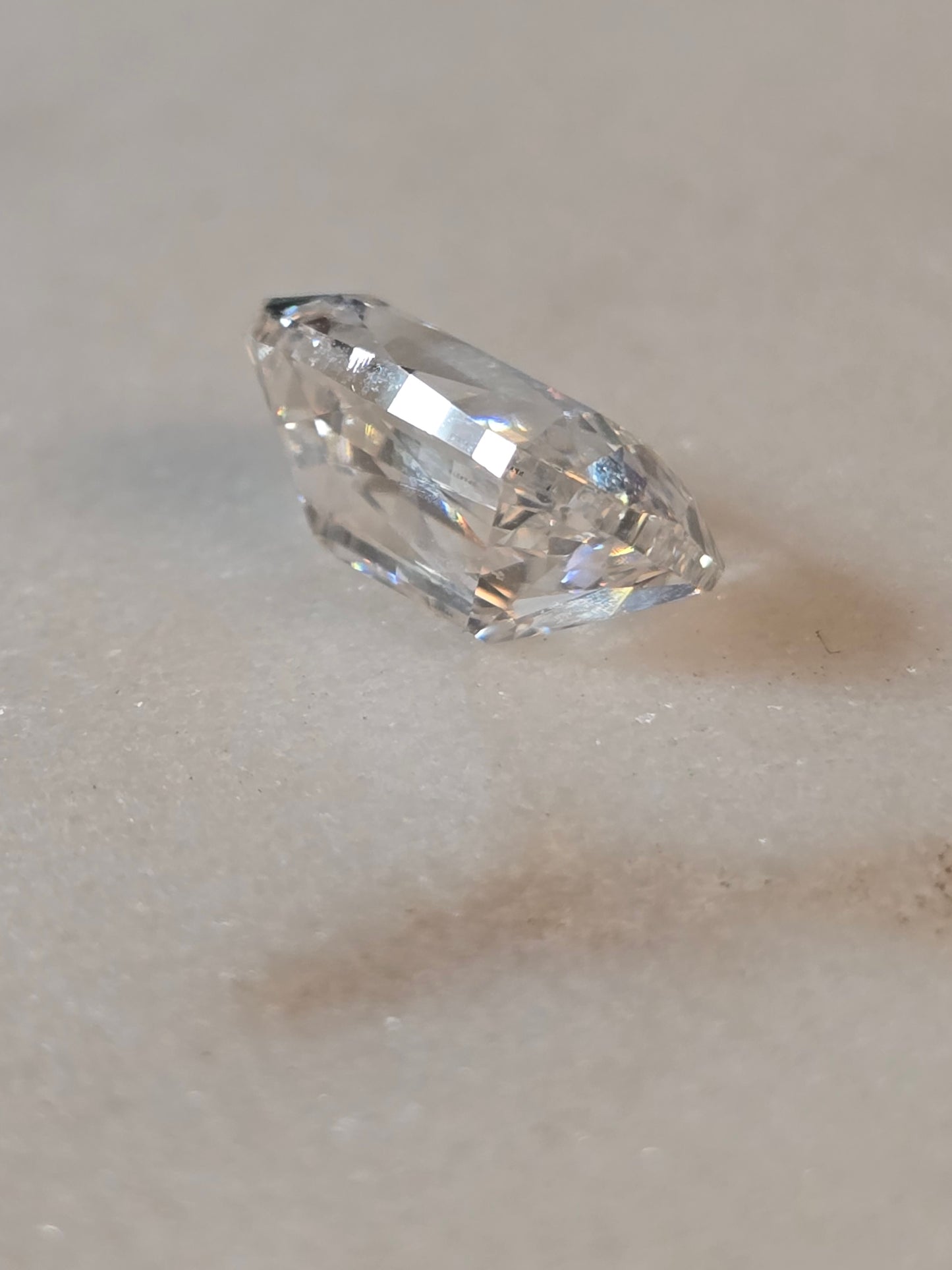 3.09ct Cushion Old Mine Cut Lab Diamond