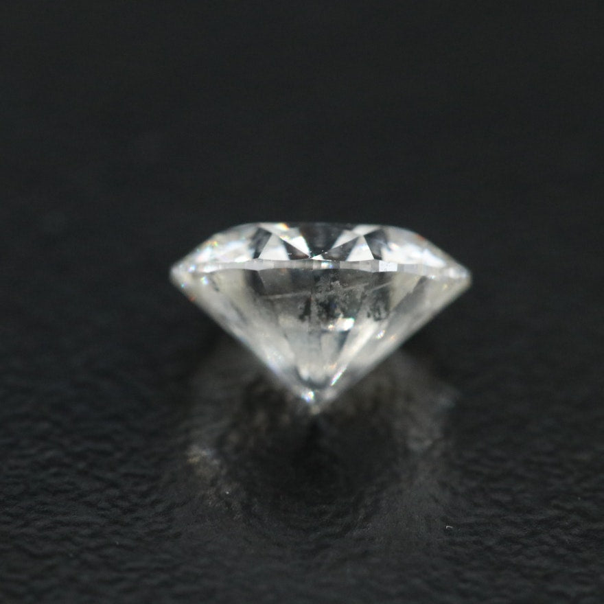 Loose 1.57 CT Round Lab Grown Diamond