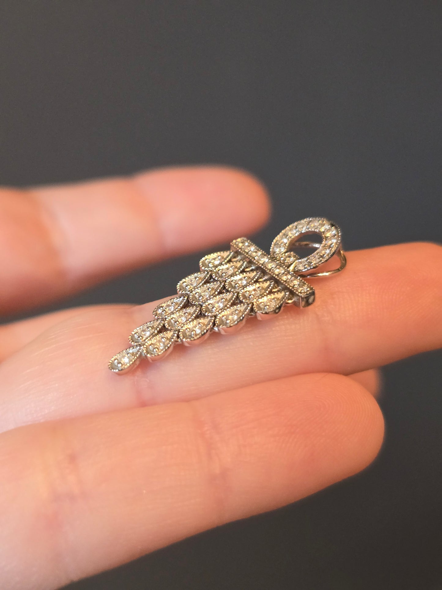 18K 0.33 CTW Diamond Pendant