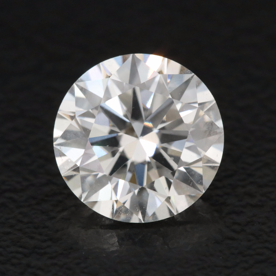 Loose 2.42 CT Round Lab Grown Diamond