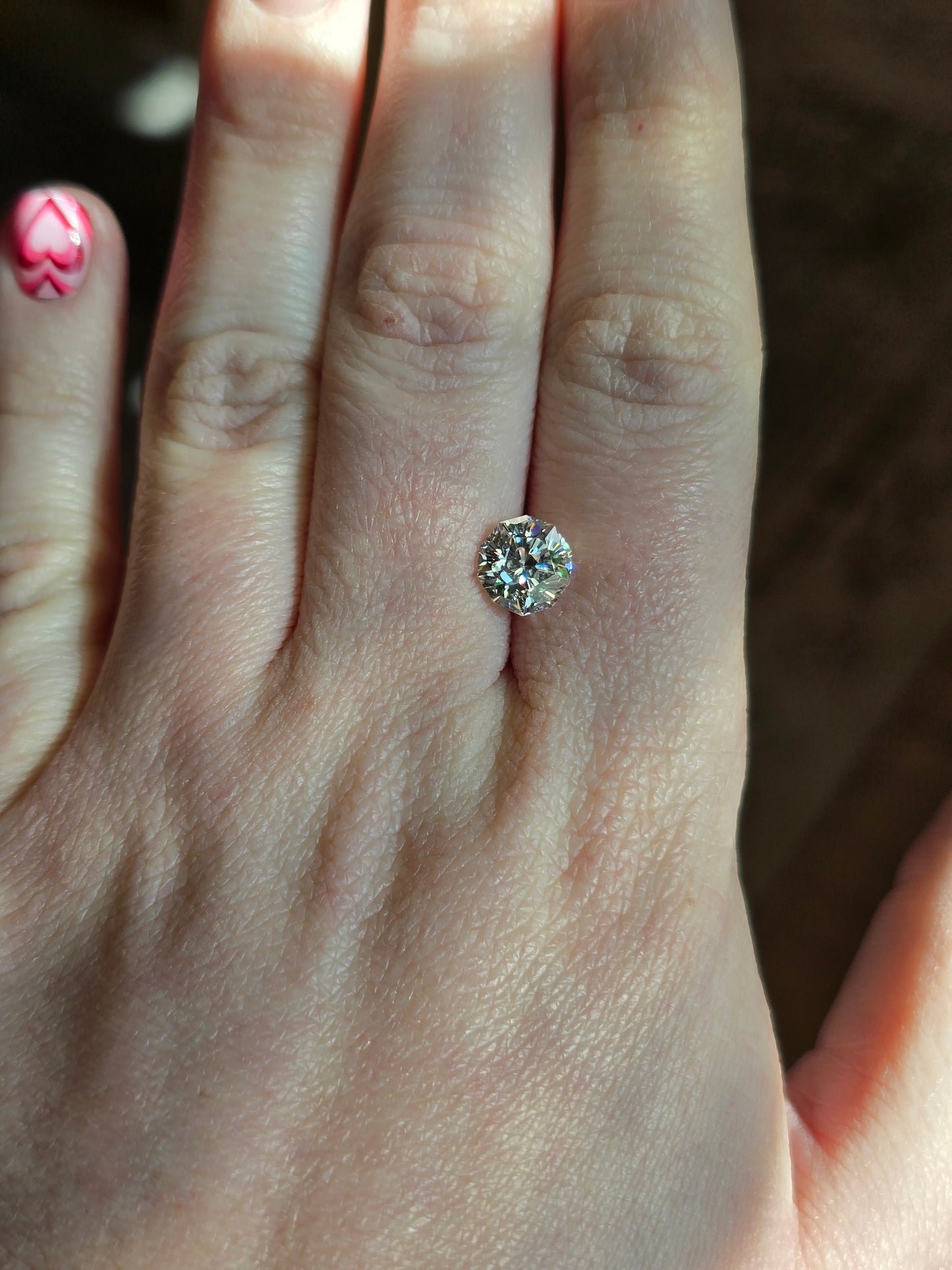 2.09ct Modified Sakura Cut Lab Diamond