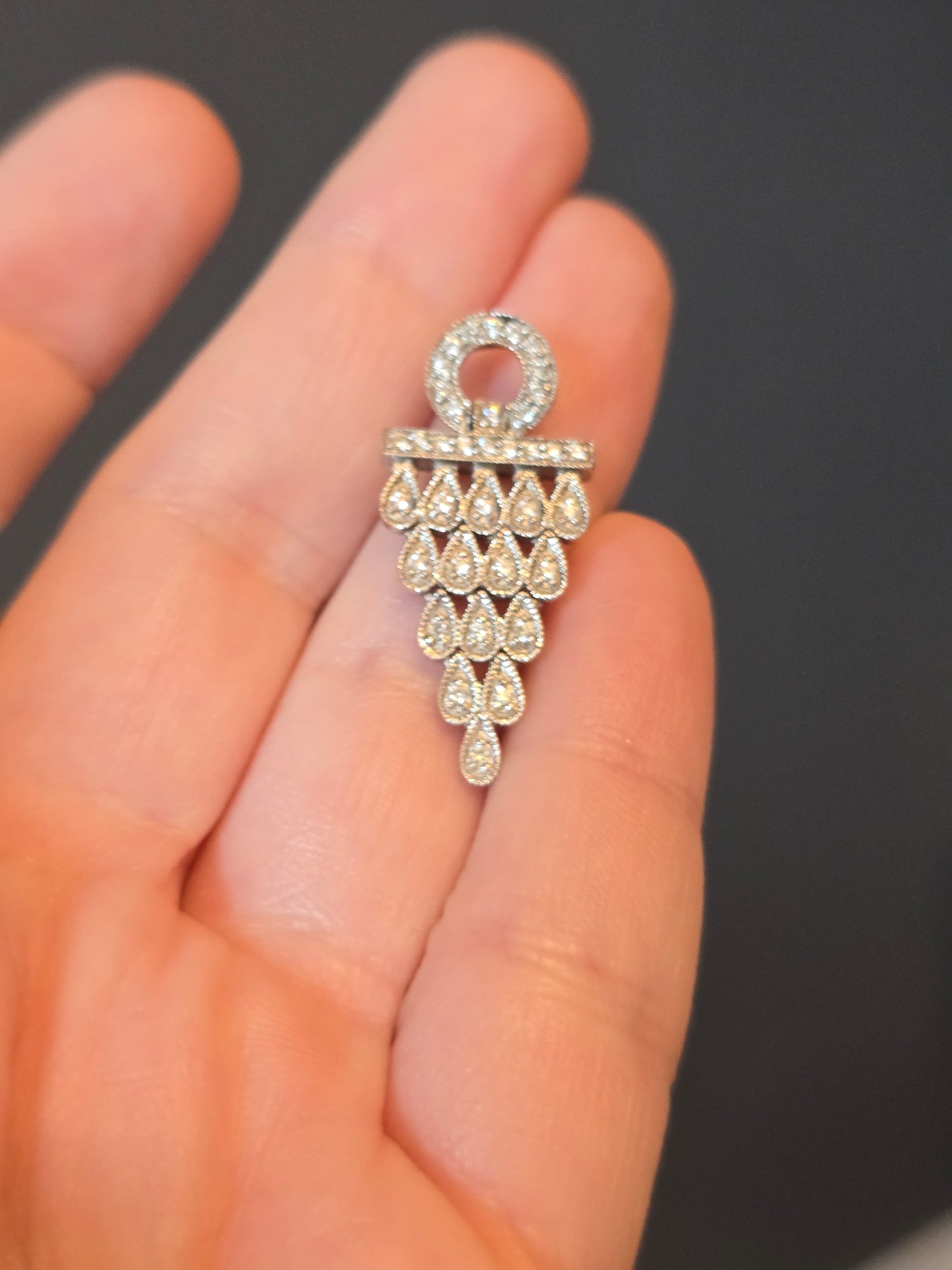 18K 0.33 CTW Diamond Pendant
