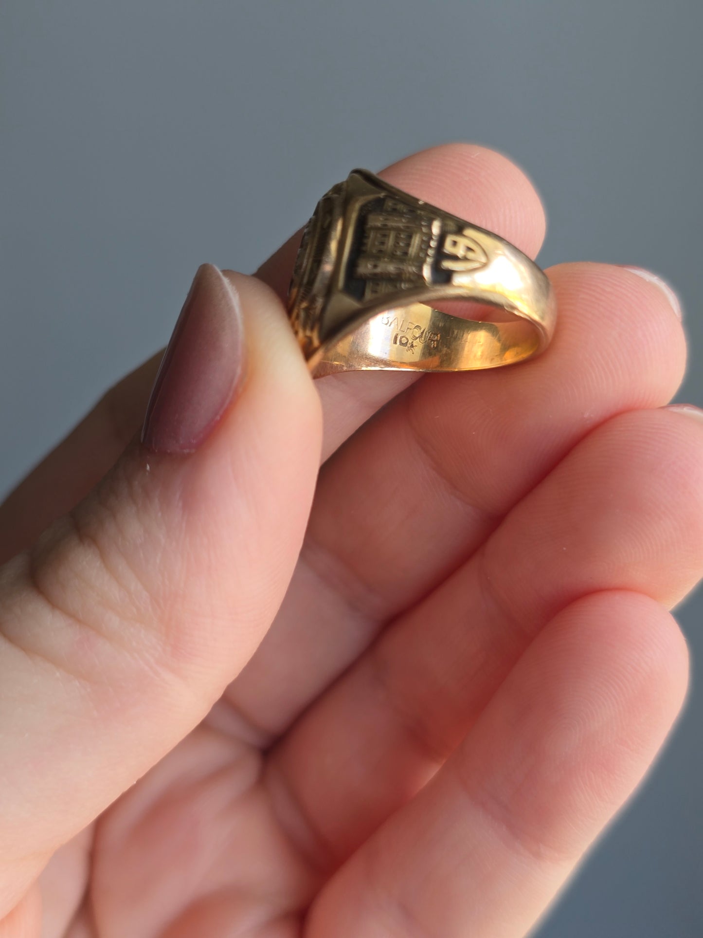 10K 1952 Parkersburg High School Class Ring