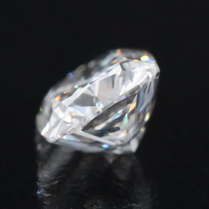 Loose 2.01 CT Cushion Lab Grown Diamond with IGI Report