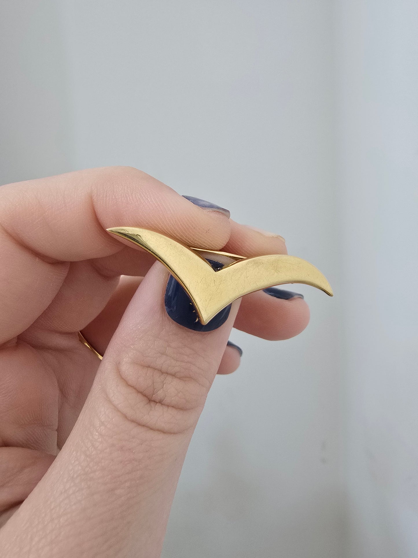 Tiffany & Co. 18K Seagull Brooch