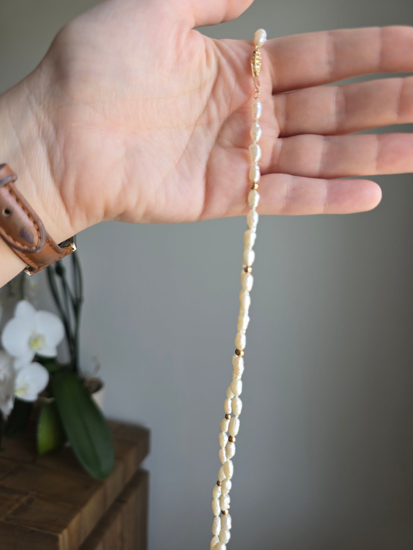 14K Pearl Necklace