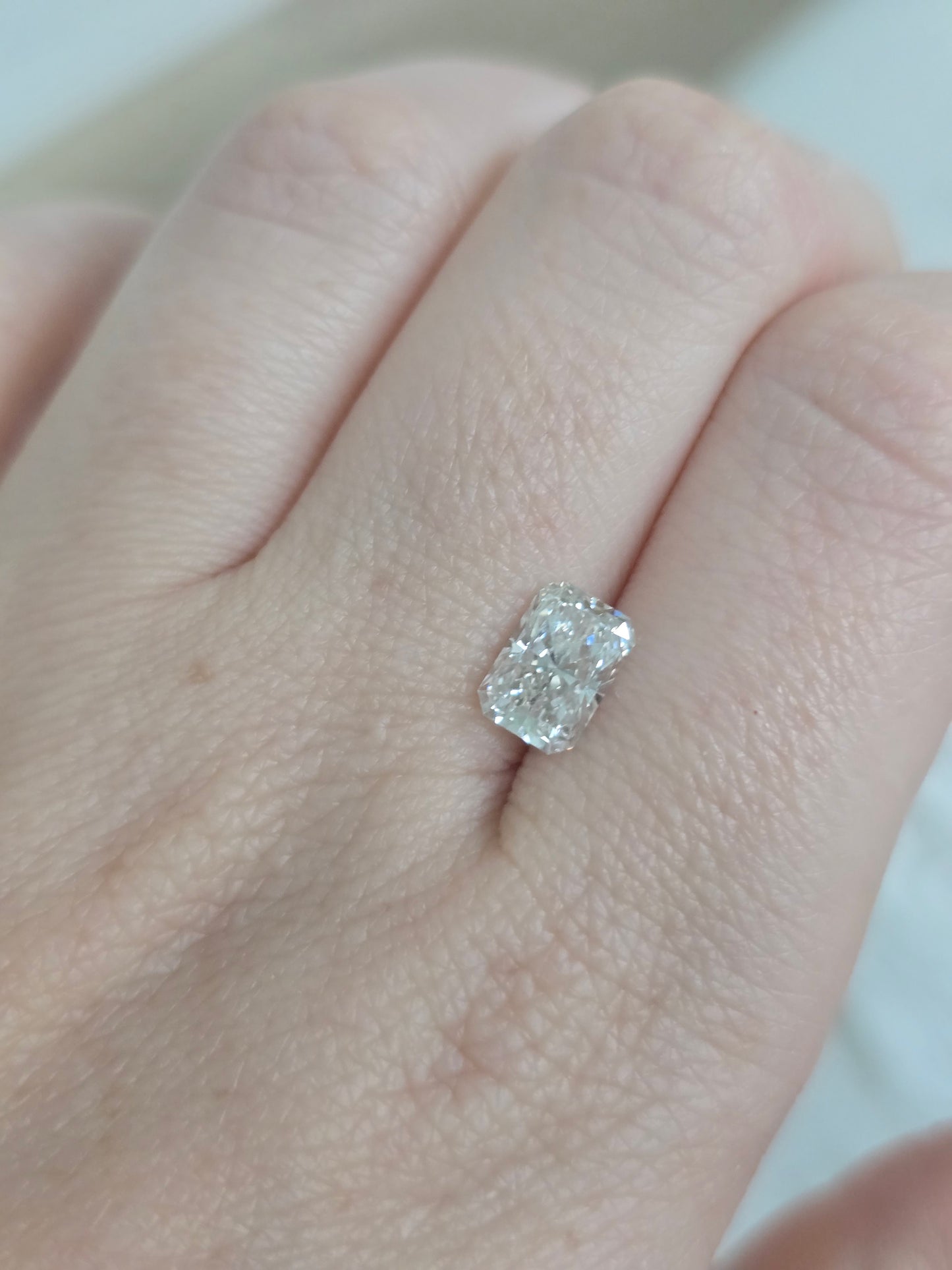 1.59ct Radiant Lab Grown Diamond with IGI Report