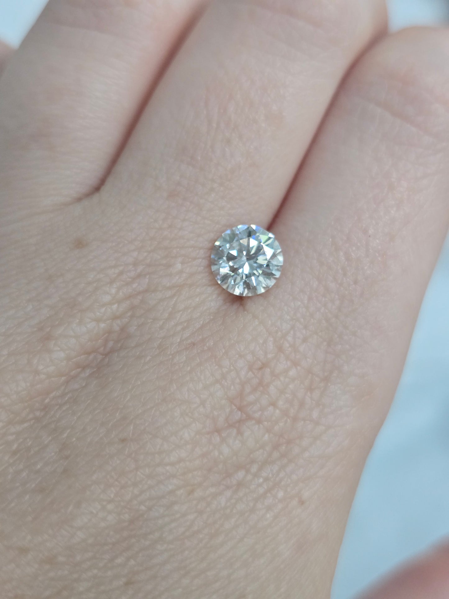 Loose 1.57 CT Round Lab Grown Diamond