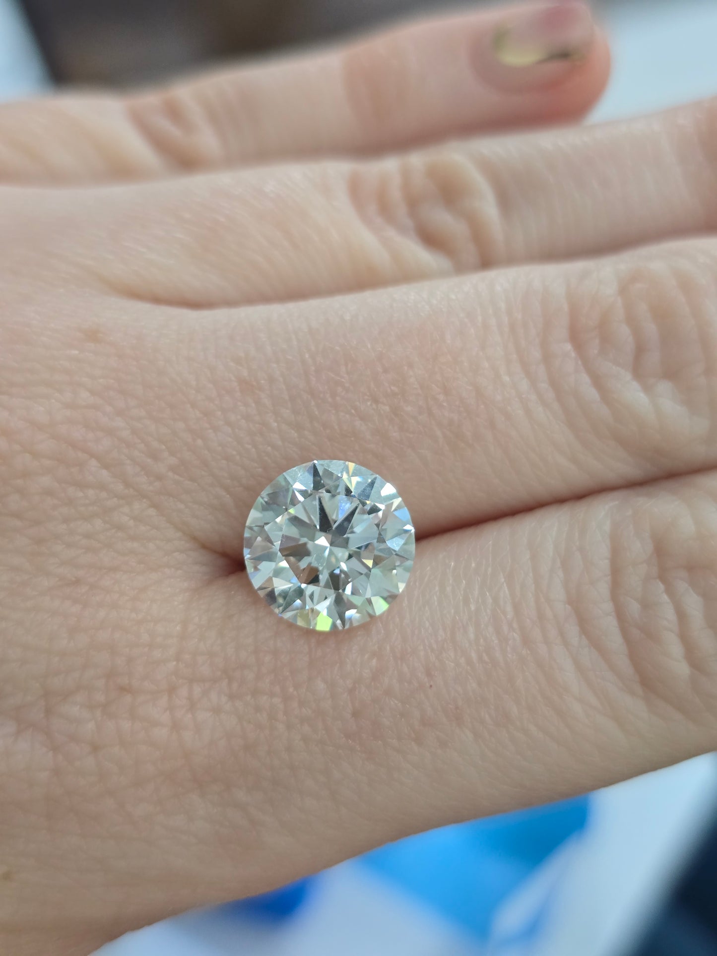 5.07ct Round Lab Diamond