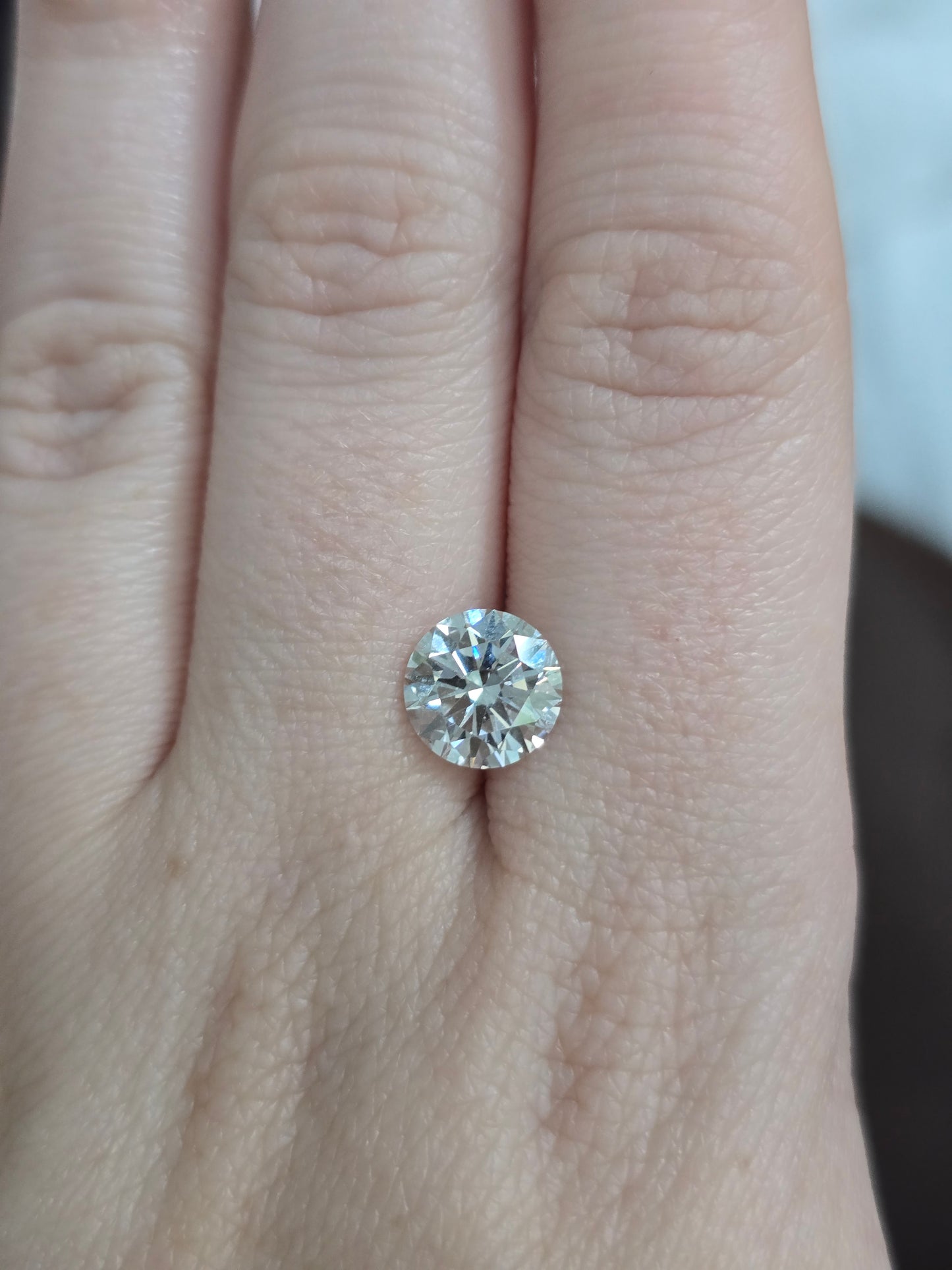 Loose 2.42 CT Round Lab Grown Diamond