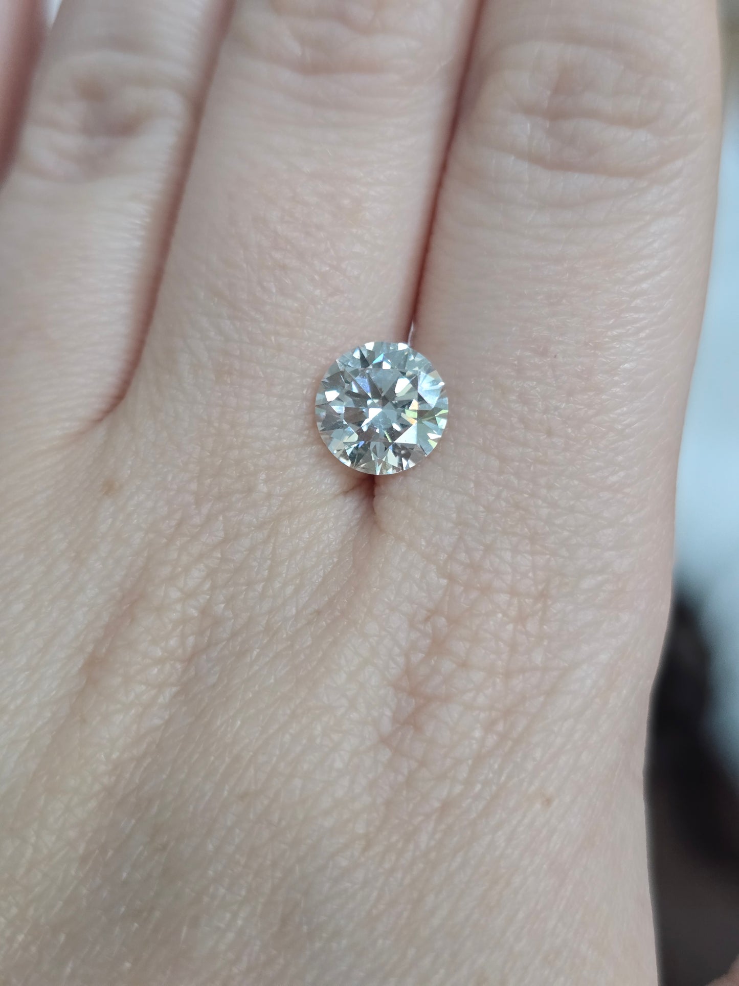 Loose 2.42 CT Round Lab Grown Diamond
