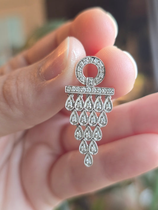 18K 0.33 CTW Diamond Pendant